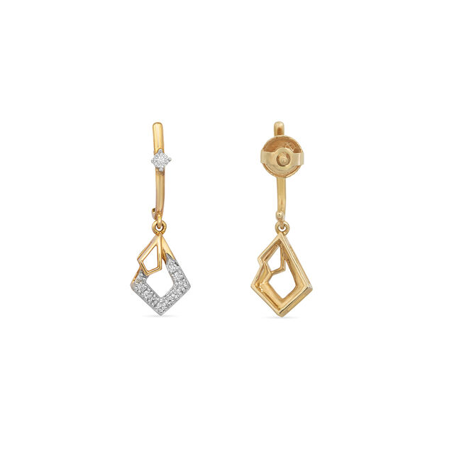 Tanishq 18KT Diamond Earrings 3