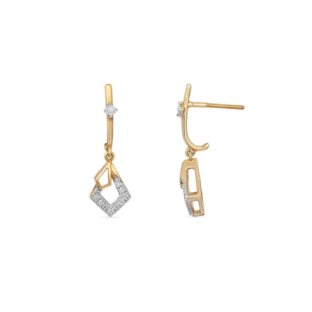 Tanishq 18KT Diamond Earrings 4