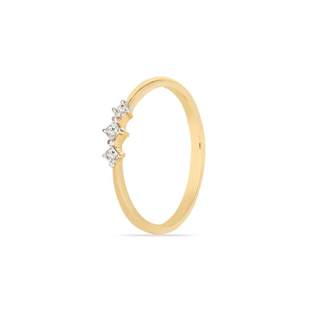Tanishq 18KT Diamond Finger Ring for Women 3