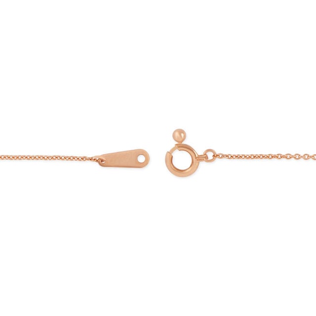 Tanishq 18KT Diamond Pendant with Chain 4