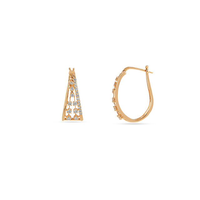 Tanishq 18KT Diamond Earrings for Men 4