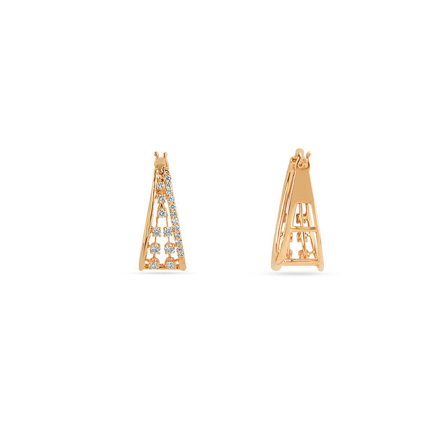 Tanishq 18KT Diamond Earrings for Men 6