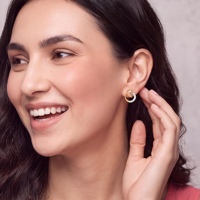 Tanishq Diamond Earrings 3