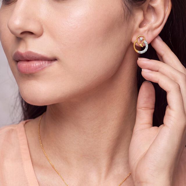 Tanishq Diamond Earrings 2