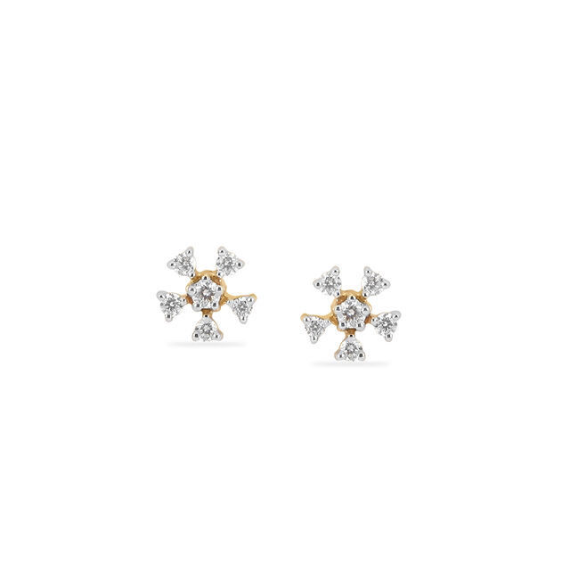 Tanishq 18 Karat Diamond Earrings for Women 