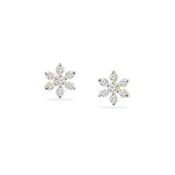 Tanishq 18 Karat Diamond Earrings for Women