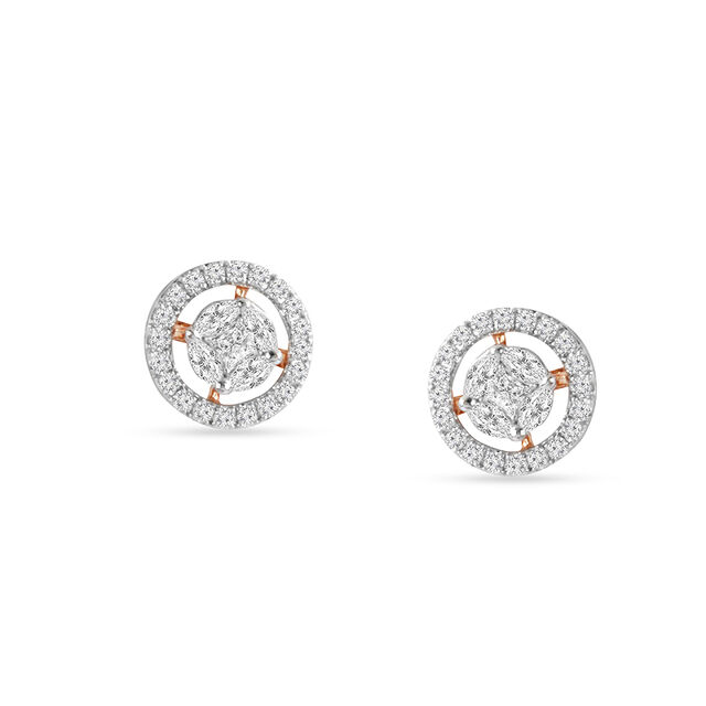 Tanishq 18KT Diamond Earrings for Women 