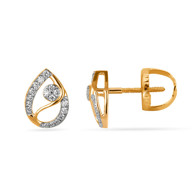 Tanishq Diamond Earrings 2