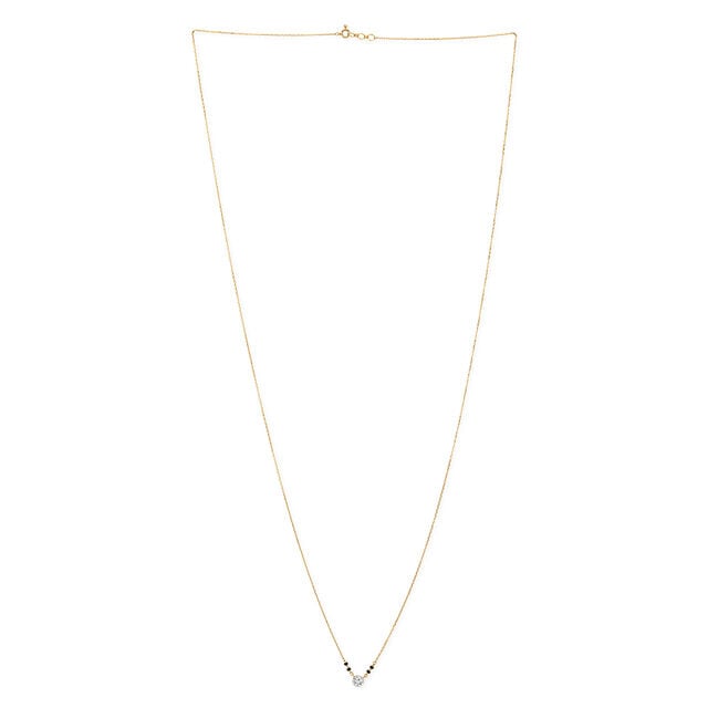 Tanishq 18KT Diamond Mangalsutra for Women 