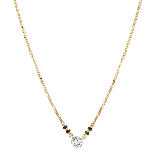 Tanishq 18KT Diamond Mangalsutra for Women 2