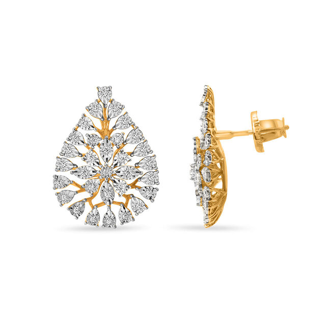 Gleaming Teardrop Statement Set 3