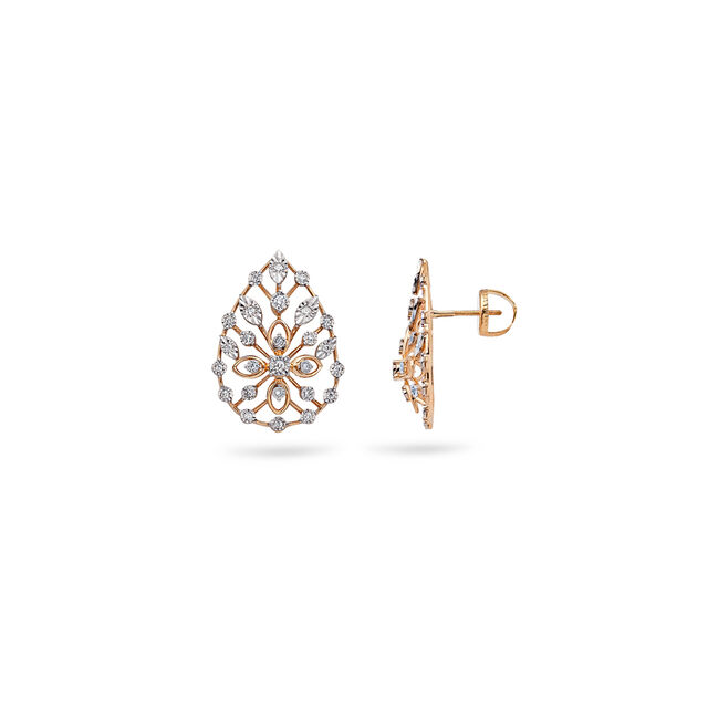 Ethereal Pear Essence Diamond Studs,,hi-res 2