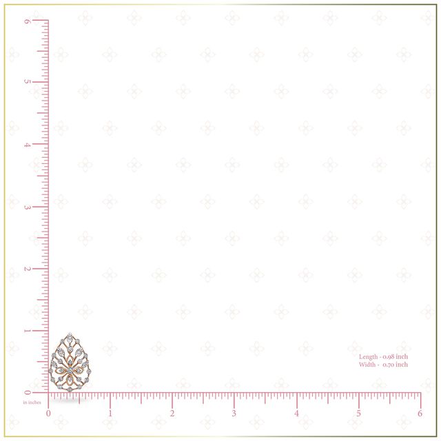 Ethereal Pear Essence Diamond Studs 3