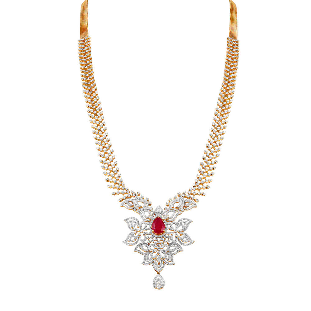 Buy Haram Jewelry Gold Haram Designs Tanishq USA