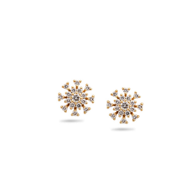 Divine Blossom Diamond Earrings,,hi-res 