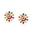 Vibrant Blossoms Ruby Earrings,,hi-res 