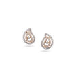 Paisley Perfection Diamond Stud Earrings,,hi-res 
