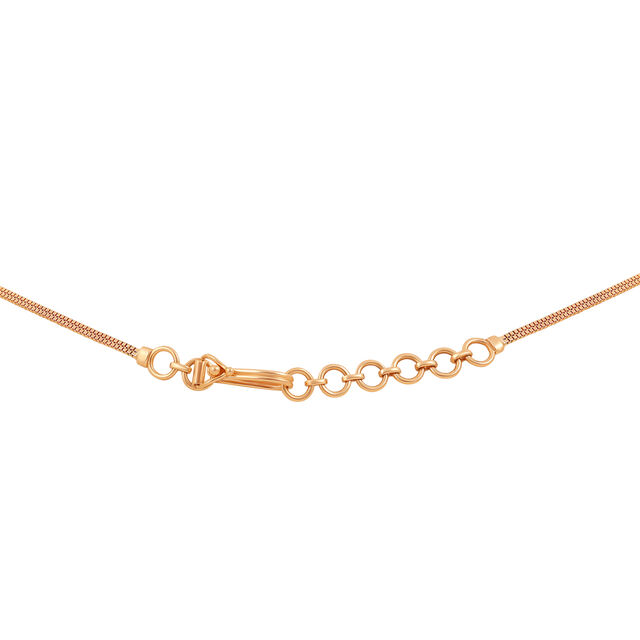 Tanishq 18 Karat Diamond Necklace Set for Women 5