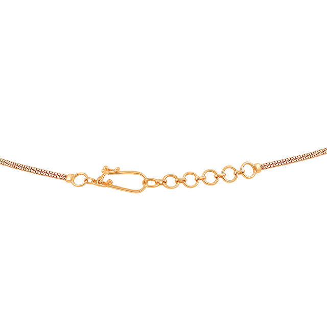 Tanishq 18 Karat Diamond Necklace Set for Women 5