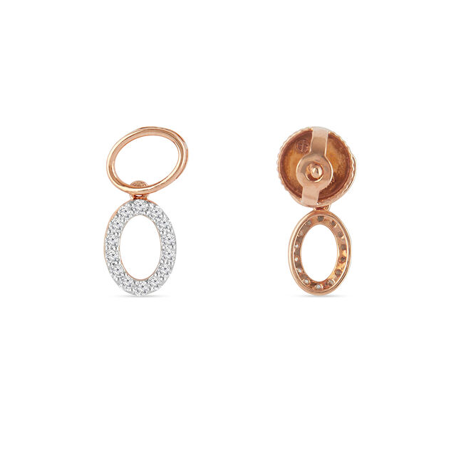 Tanishq 18KT Diamond Necklace Set for Women 7