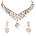 Floral Majesty Diamond Necklace Set,,hi-res 