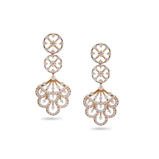 Floral Majesty Diamond Necklace Set,,hi-res 2