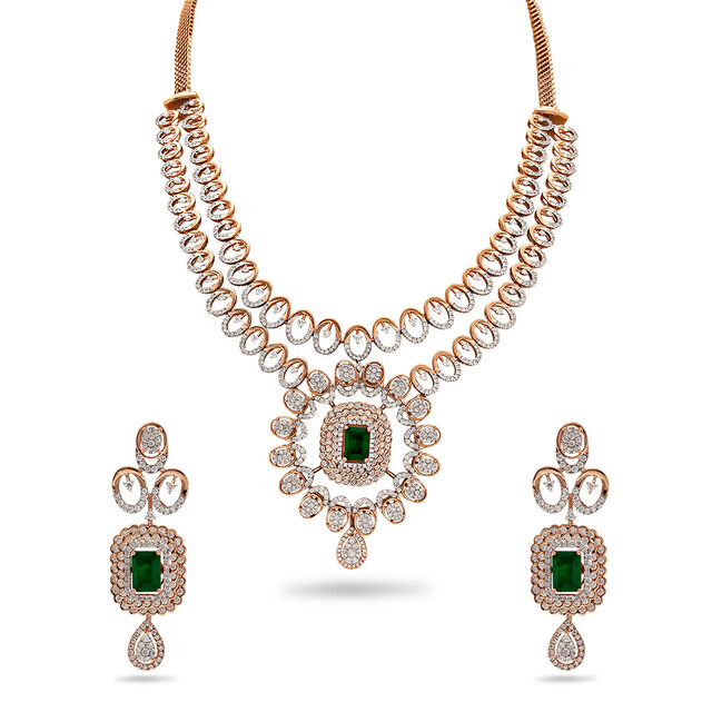 Diamonds Galore Necklace Set,,hi-res 