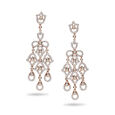 Dewdrop Bloom Symphony Gold Necklace Set,,hi-res 2