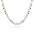 Dazzling Diamond Tennis Necklace 