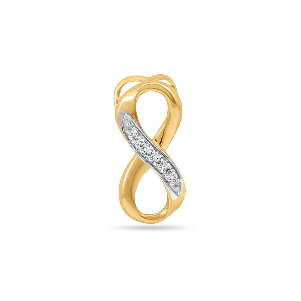 Buy Infinity Charm Gold Pendant at Best Price Tanishq US