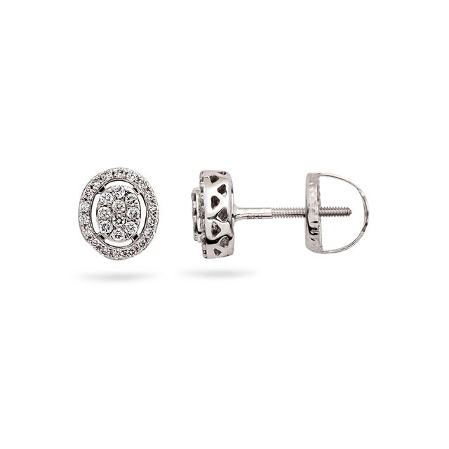 Elysian Halo Gold Earrings,,hi-res 2