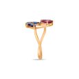 Whimsical Harmony Gold Ring 
