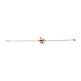 Royal Radiance Rose Gold Floral Bracelet,,hi-res 2