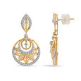 Ornate Lotus Filigree Danglers 2