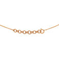 Petal Cascade Gold Necklace 4