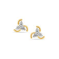 Stylish Tri-Cluster Earrings 