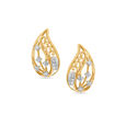 Elegant Teardrop Filigree Earrings 