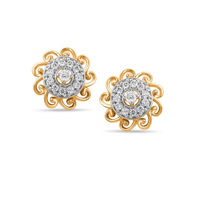 Floral Captivating Earrings 
