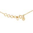 18KT Yellow-White Gold Wave Necklace 2