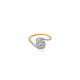 Floral Charm Diamond Finger Ring,,hi-res 