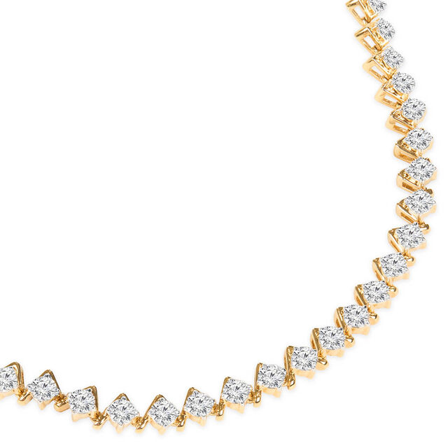 Tanishq 18KT Diamond Necklace for Women 4