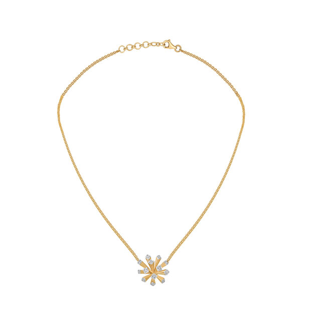 High-Value Studded Gold Necklace Set 7