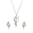 Enchanting Floral Radiance Pendant Set,,hi-res 