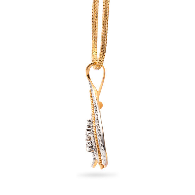 Spring Blossom Radiance Gold Pendant and Earrings Set,,hi-res 3