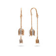 Chandelier Style Diamond Hoop Earrings,,hi-res 2