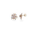 Floral Whispers Radiance Gold and Diamond Earrings,,hi-res 2
