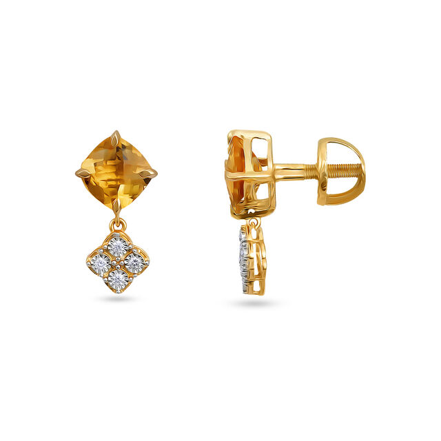 Tanishq Diamond Earrings 2