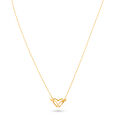 Tanishq 18 Karat Gold Pendant with Chain for Women 