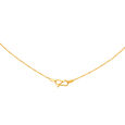 Tanishq 18 Karat Gold Pendant with Chain for Women 3