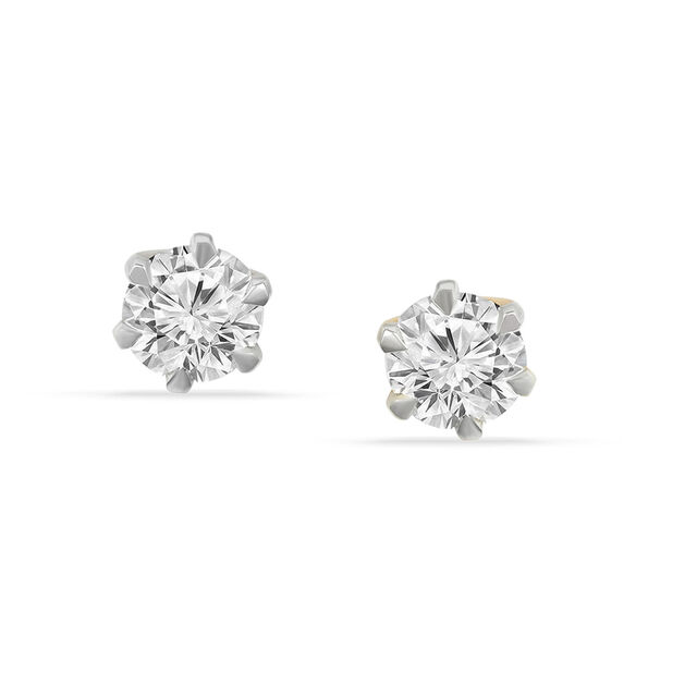 Tanishq 18KT Diamond Earrings for Women 